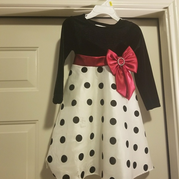 Toddler polka dot dress - Picture 1 of 5